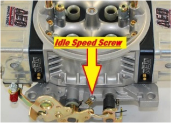 How to adjust Holley Idle Mixture Screws and Curb Idle 